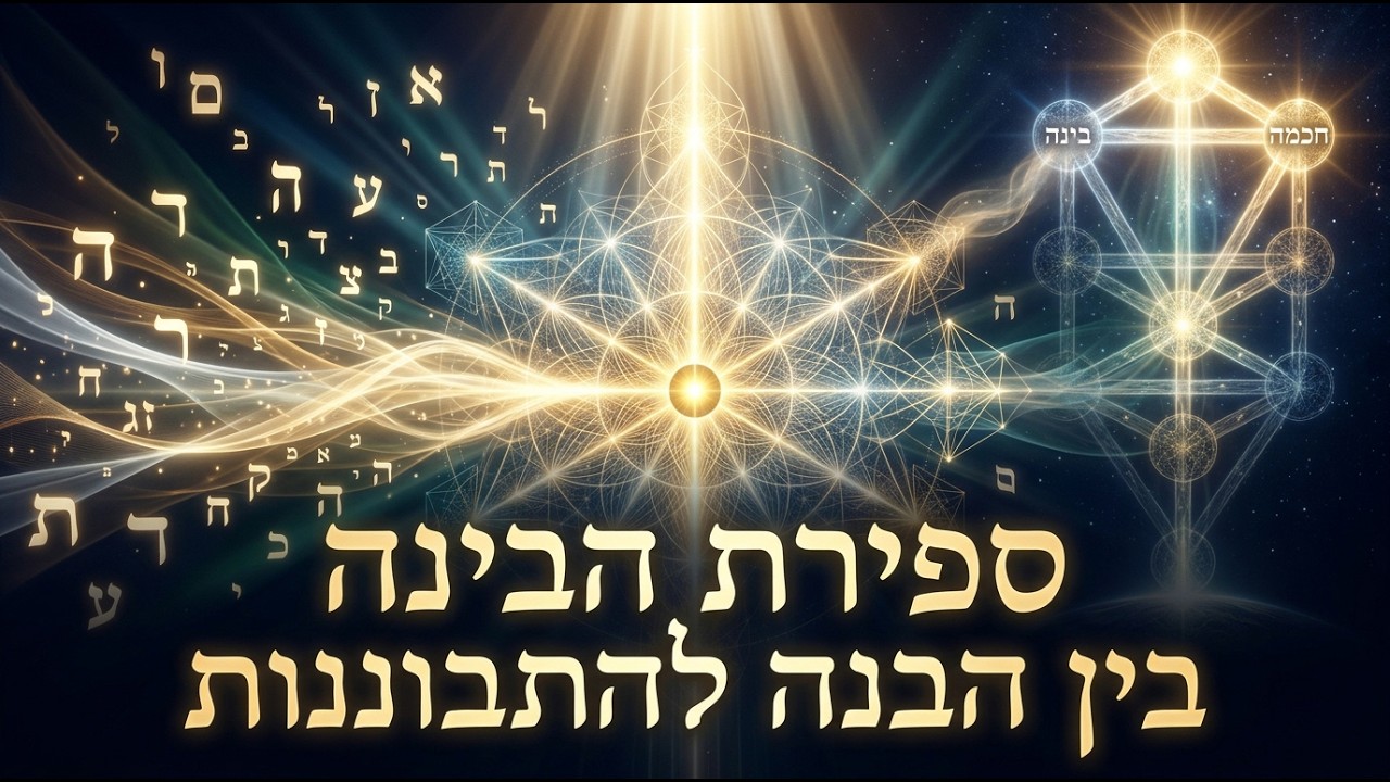 הקדמה 14: ספירת הבינה: בין הבנה להתבוננות (1/2)