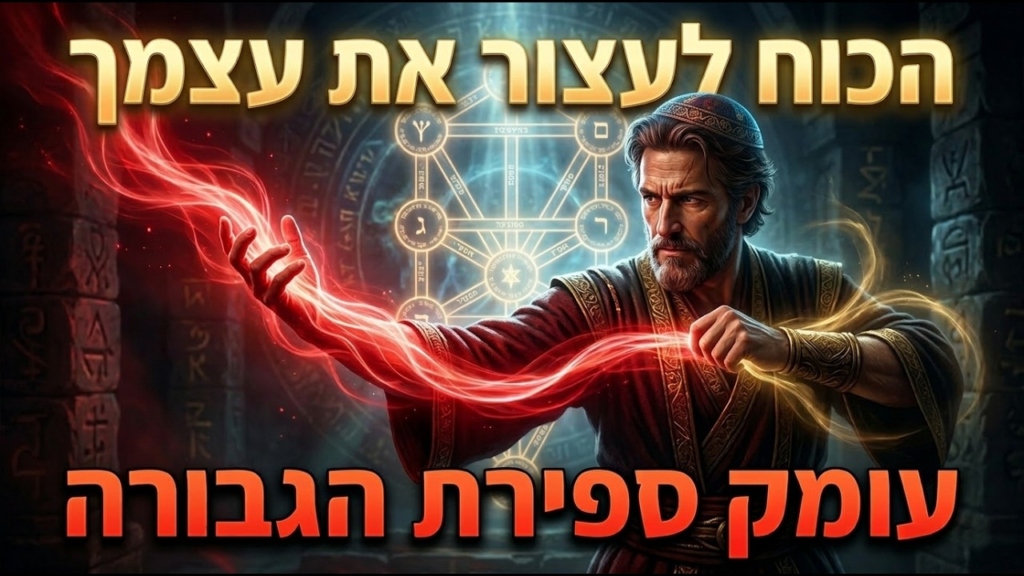 הכוח לעצור את עצמך – עומק ספירת הגבורה