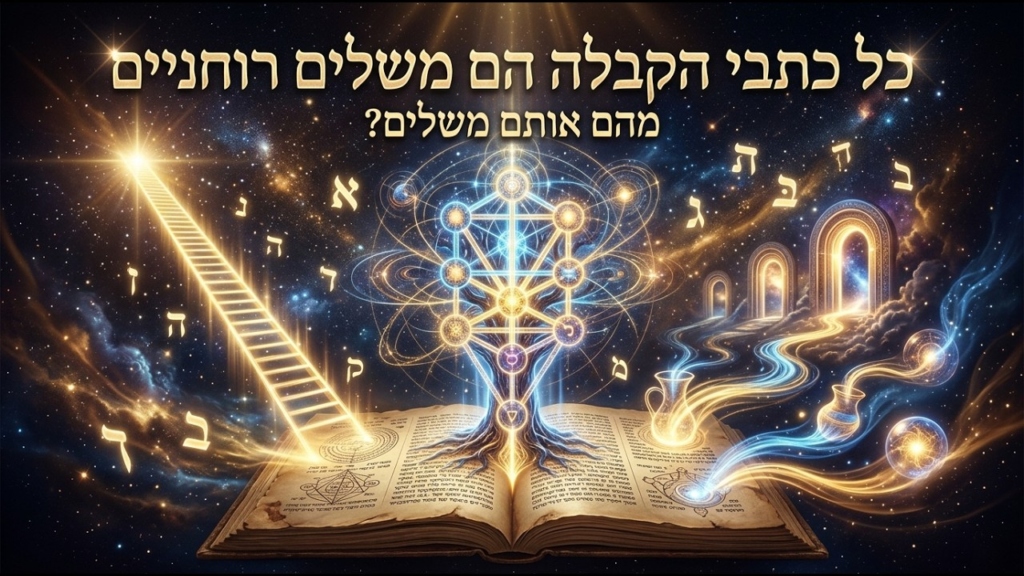 הקדמה 2 – כל כתבי הקבלה הם משלים רוחניים – מהם אותם משלים?