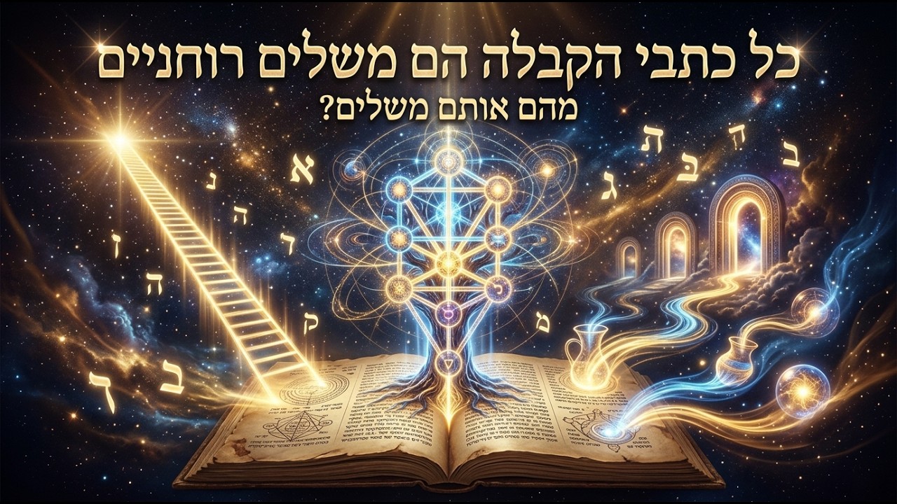 הקדמה 2 – כל כתבי הקבלה הם משלים רוחניים – מהם אותם משלים?