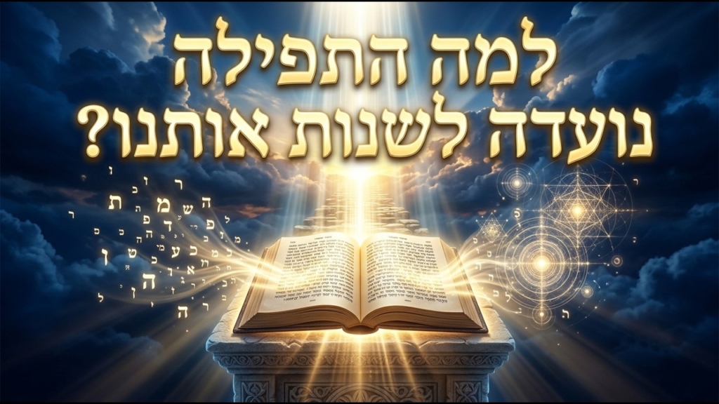 למה התפילה נועדה לשנות אותנו?