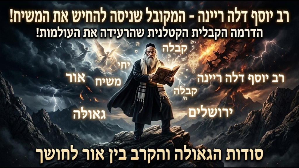 רב יוסף דלה ריינה – נפילת צדיק שרצה לזרז את ביאת המשיח