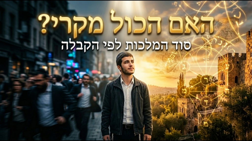 האם הכול מקרי? סוד המלכות לפי הקבלה