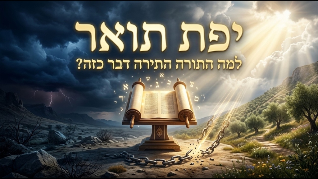 יפת תואר: למה התורה התירה דבר כזה?