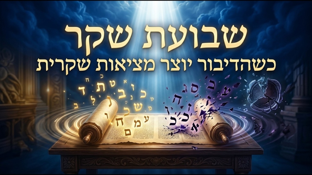 שבועת שקר: כשהדיבור יוצר מציאות שקרית