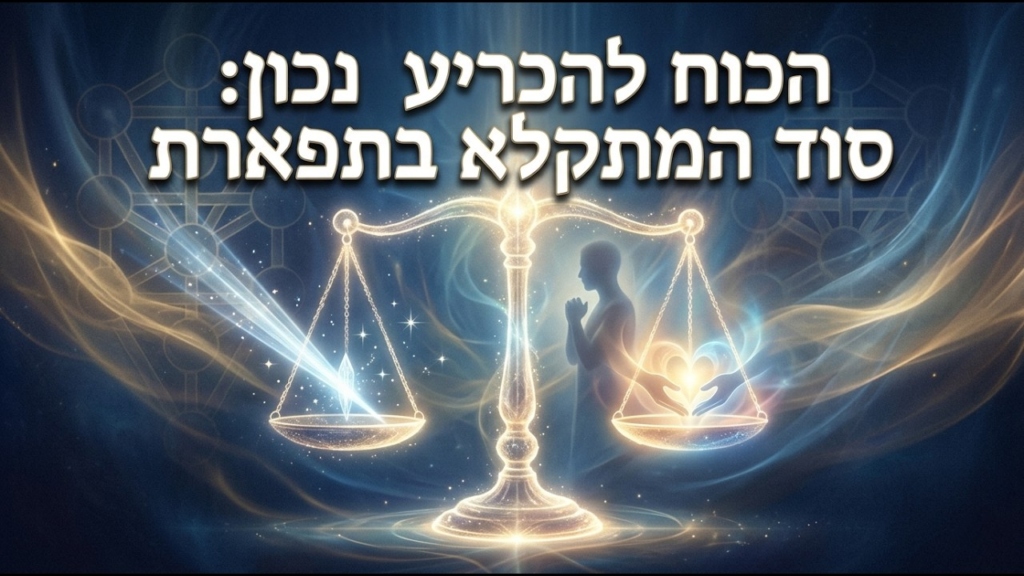 הכוח להכריע נכון: סוד המתקלא בתפארת