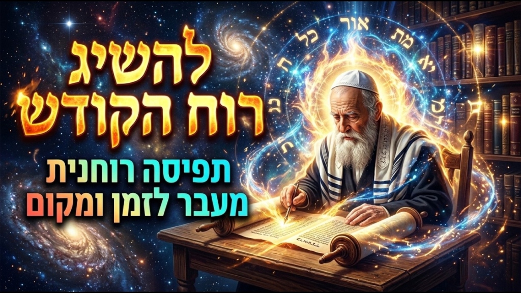 איך להשיג רוח הקודש והשגות מעל המקום והזמן?