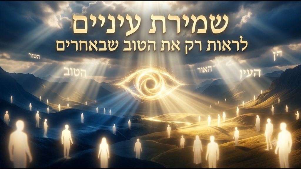 שמירת עיניים: לראות רק את הטוב שבאחרים