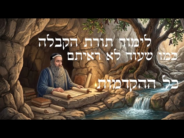 תורת הקבלה ב-AI כמו שעוד לא ראיתם! שיעור 1) הקדמה ללימוד תורת הקבלה וספר עץ חיים