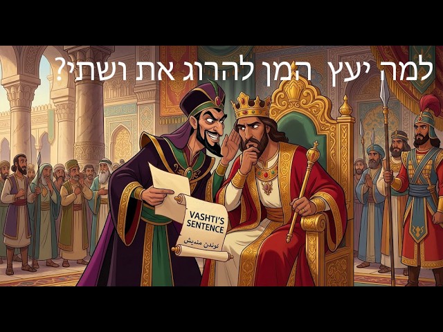 למה המן יעץ להרוג את ושתי לפי הסוד?