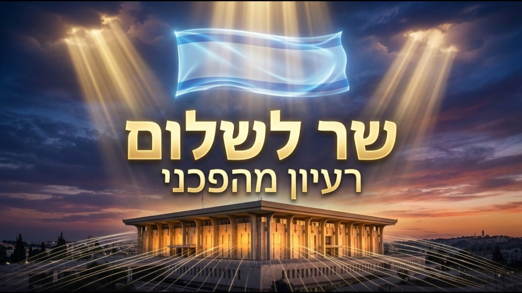 רעיון מהפכני: שר שמטרתו להשכין שלום